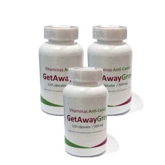 Oferta:  Tres Get Away Grey 120 Caps 500 mg