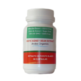 White Kidney Bean Extract 90 Caps 500 mg