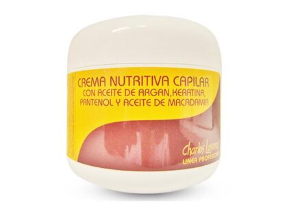 Crema Nutritiva Capilar con Aceite de Argán, Keratina, Pantenol y Aceite de Macadamia