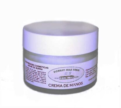 Crema de Manos de Leche de Burra